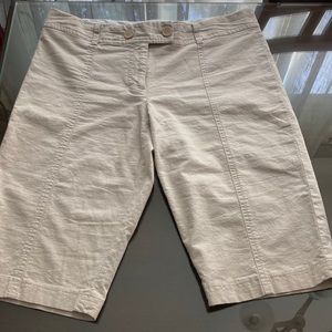 dalia linen blend well made dress shorts in Size 8 P